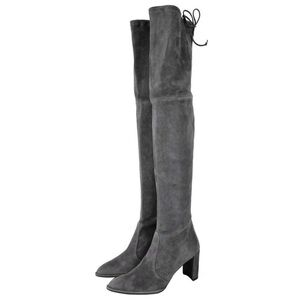 Stuart Weitzman Landmark Slate Over-the-Knee Boots